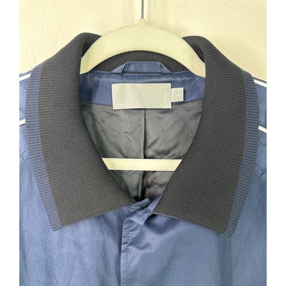 VINCE Men’s Satin Coach Jacket - Picture 6 of 9